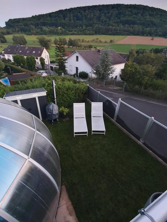 Ferienwohnung AM HOCHBERG Bad Kissingen Exterior foto